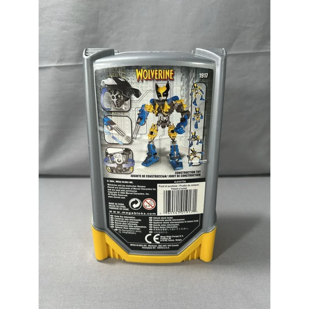 Mega Bloks Wolverine Marvel Super Tech Heroes Construction Toy 2004‎